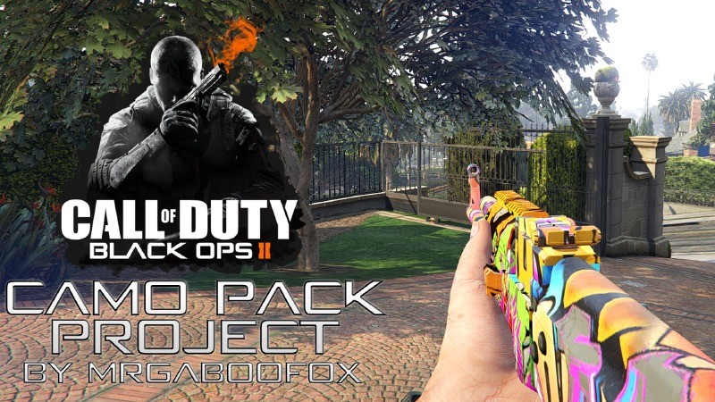 Black Ops 2 Camo Pack Project